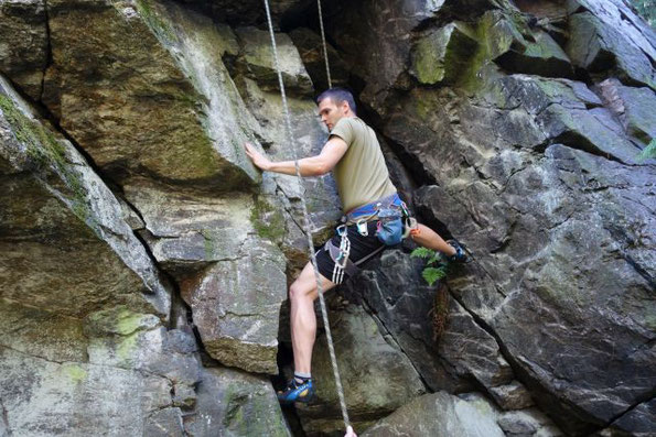 Dienstagsklettern am Wendelsteinturm, 03.07.2018