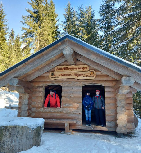 Winterferien Wanderung am Vogtlandsee - Grünheide, 13.02.2022