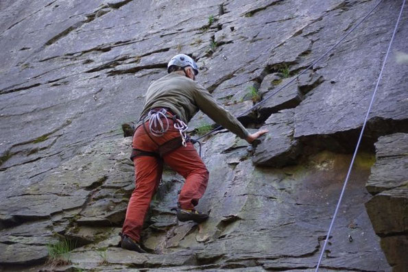 Mittwochsklettern am Wendelstein in Grünbach/ Vogtland, 29.04.2026