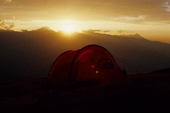 Campamento Huiscash (Cordillera Blanca)