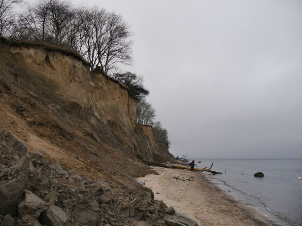 Brodtener Steilufer / Ostsee im Januar