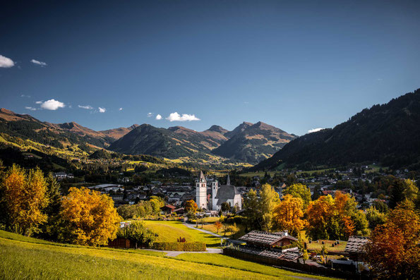 Blick auf Kitzbühel