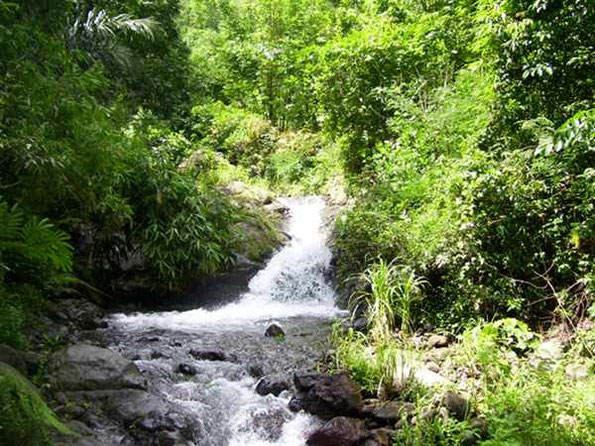 Badeplatz im Fluss