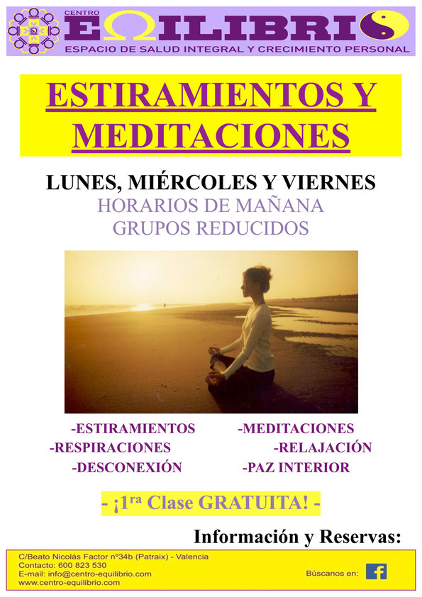 Estiramientos y Meditaciones