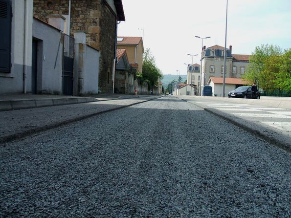 La route du Coin, remise à nu...