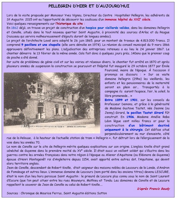 Pellegrin d'hier et d'aujourd'hui