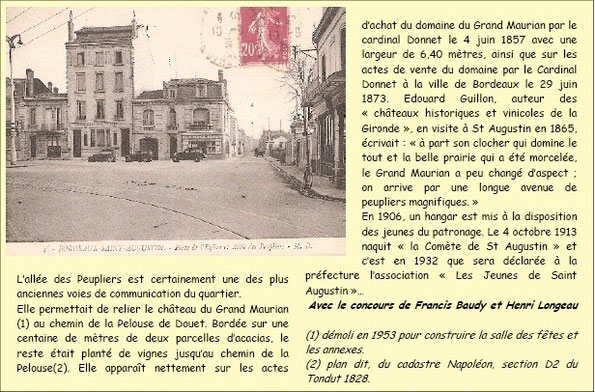 Allée des Peupliers Bordeaux