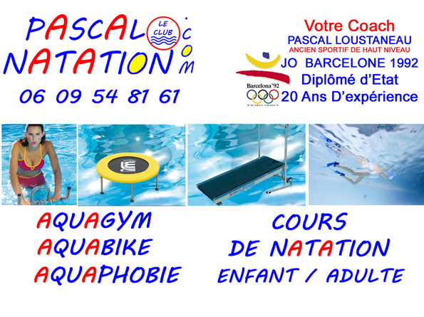 Aquagym Aquabike et cours de natation à La Ciotat Piscine Pascal Natation