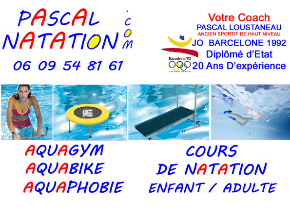 Aquagym et Aquabike à la Ciotat dans une piscine privée de Pascal Natation