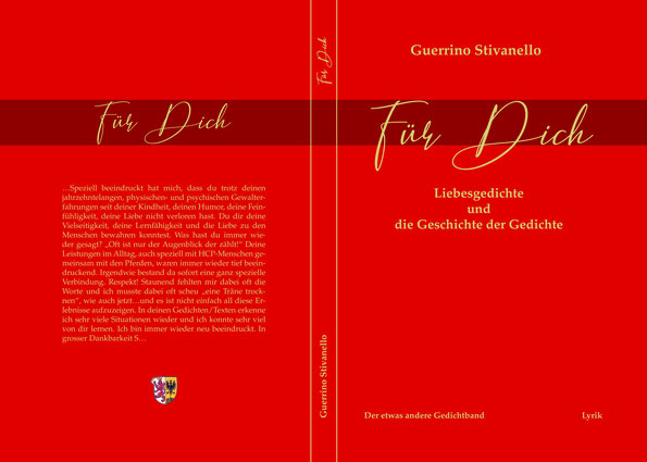 Gedichtband,buch,Literatur,Liebe,Guerrino Stivanello, Gedichtband,Für Dich,