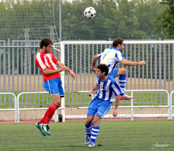 El Laudio B volvió a ganar en su visita a Ametsa, al igual que la pasada temporada. Foto: Juanfer Oleaga.