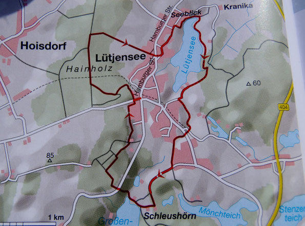 Wanderung um den Lütjensee - LUPESI