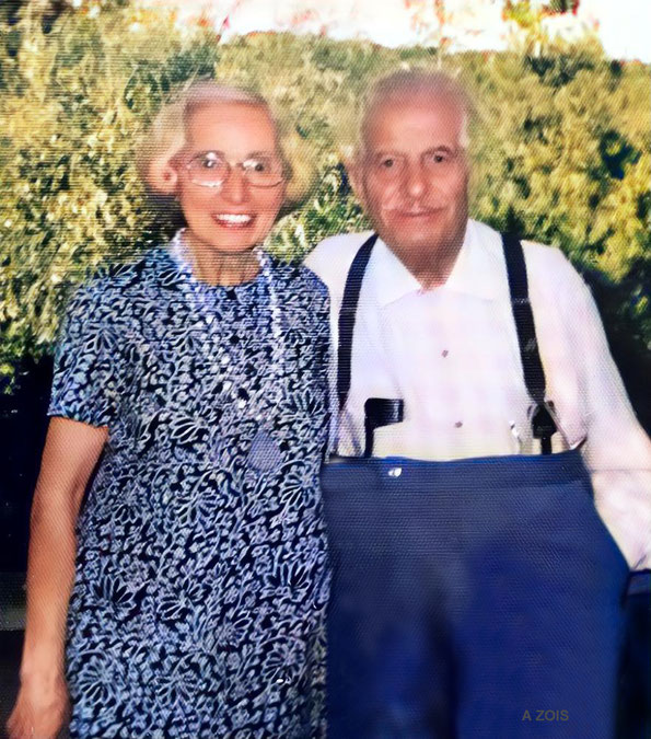 Image courtesy of Bernard 'Buz' Glasky. Image colourized by Anthony Zois.
