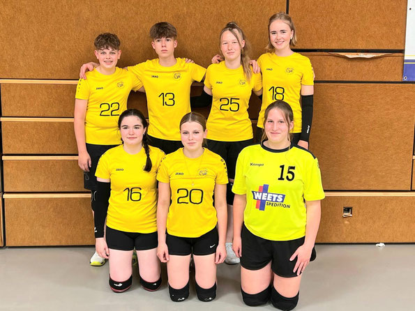 Einen guten 4. Platz von 12 teilnehmenden Mannschaften belegte die junge Mixedmannschaft des TuS Hinte ersatzgeschwächt am Samstag beim Kreispokal am 14.06.2025 in Wiesmoor. Macht weiter so!