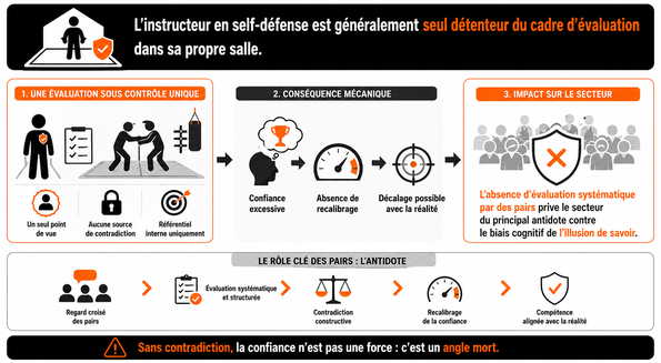 L'influence des pairs en auto-défense