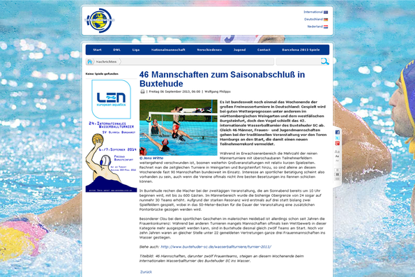 waterpoloworld.de vom 06.09.2013