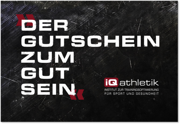 Gutschein von iQ athletik