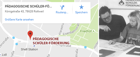 Pädagogische Schülerförderung Standort Rottweil