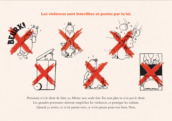 Quand on te fait du mal. Violences aux enfants. Album Claude Ponti gratuit. VEO. Droits de l'enfant. Victomologie. Traumatismes. Emotions. PDF gratuit. Informations sur les violences et leurs conséquences. CPS. Psychologie.
