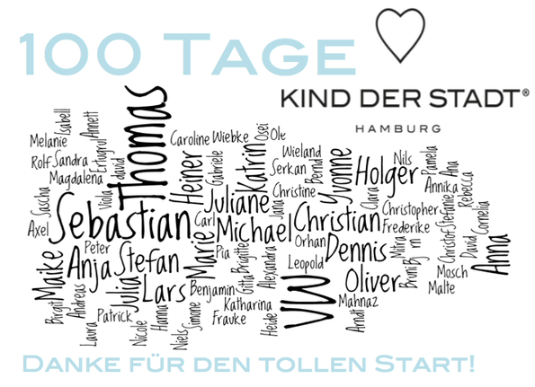 100 Tage KIND DER STADT! Wir sagen "DANKE" für einen tollen Start!