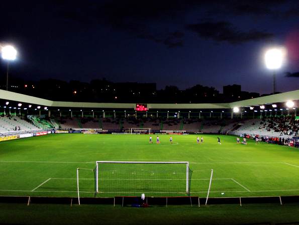 El estadio de A Malata, con capacidad para 12.000 espectadores.