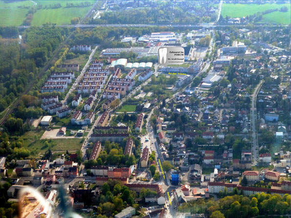 Zahnarzt Bernau im FORUM - Luftbild 2