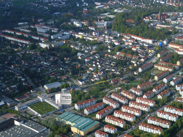 Zahnarzt Bernau im FORUM - Luftbild 1