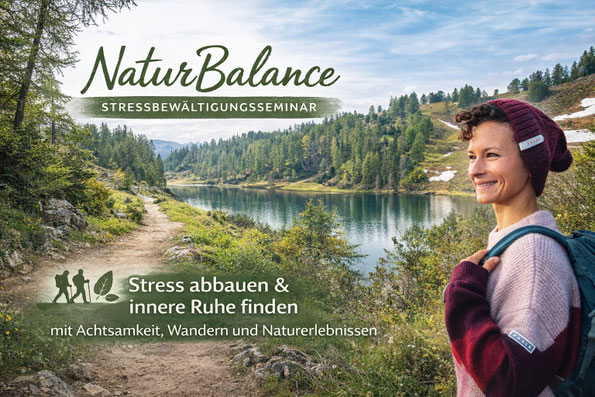 Stressbewältigungs-Seminar NaturBalance: geführte Wanderung in der Natur im Raum Ludwigsburg/Heilbronn von Myriam Kopp | Puls der Freiheit