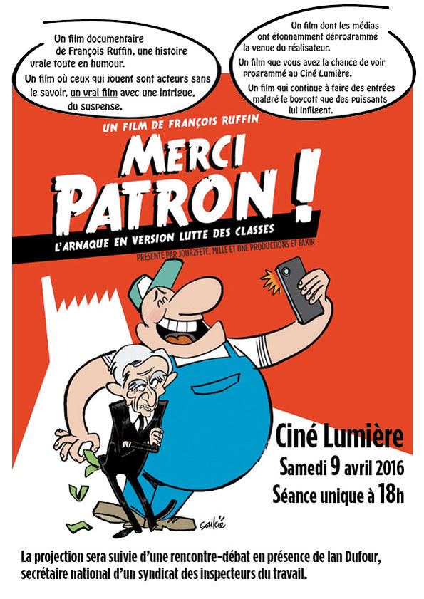 "Merci Patron !" le film inclassable de François Ruffin