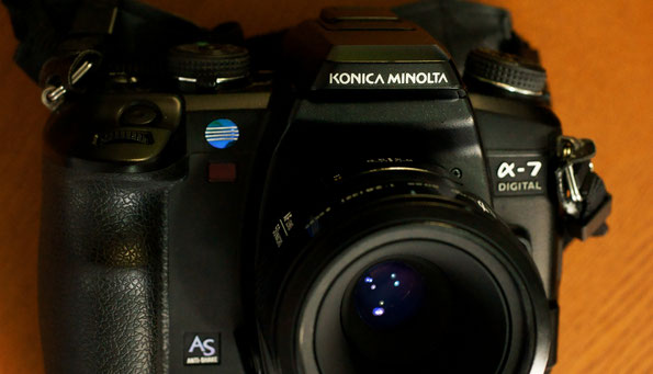 KonicaMinolta α-7 Digital - 使ってみた KonicaMinolta α-7 Digital - 使ってみた
