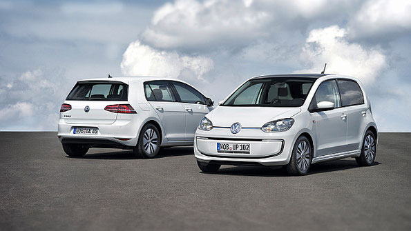 e-up! und e-Golf die Elektroautos von VW – Weltpremiere zur IAA 2013 Bild: VW AG