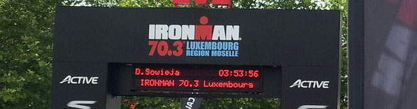 Dominik Sowieja Ironman 70.3 Luxemburg Result