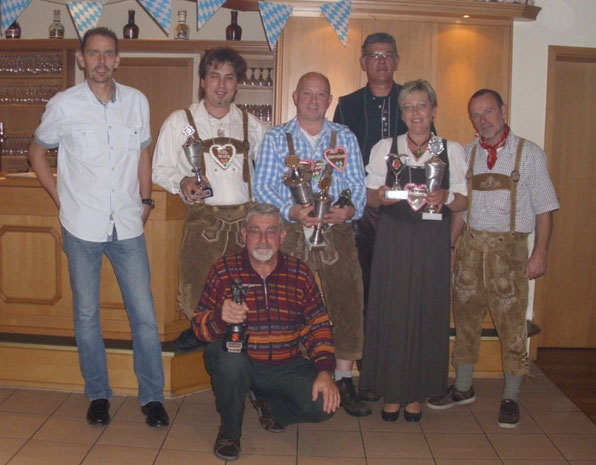 v.l.n.r.: Rtm. M.Stäbner, Ltn. T.Angermann, L.Neumann, V.Sölter, Ltn. M.Ahrens, S.Mischnick, Ltn. W.Dittrich