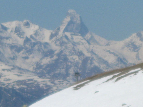 Aussicht Richtung Matterhorn