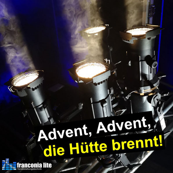 Wir wünschen euch einen schönen, entspannten vierten Advent und ein gemütliches Weihnachtsfest mit euren Lieben! Danke für ein weiteres Wahnsinnstjahr, in dem wir eure Hütten mit Lichttechnik und Beschallungsanlagen zum brennen bringen durften.  