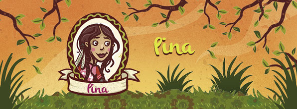 Die Hauptdarstellerin "Pina" aus dem Buch "Club der Heldinnen"
