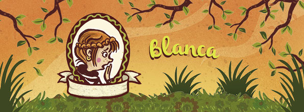 Die Hauptdarstellerin "Blanca" aus dem Buch "Club der Heldinnen"