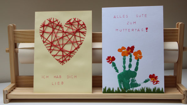 zwei Muttertagskarten