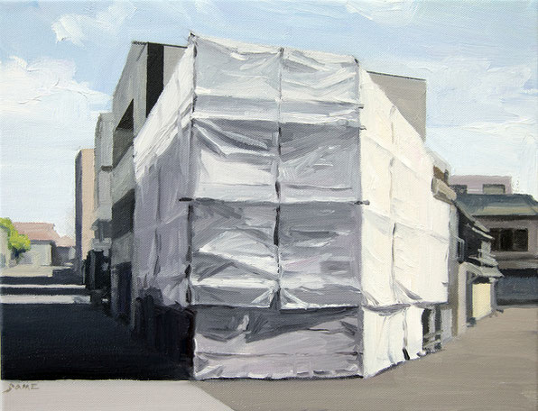 Daisuke Samejima / cover / 31.8×41.0cm / oil on canvas / 2010