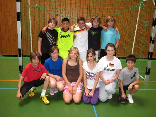 Mannschaft der Klasse 6a