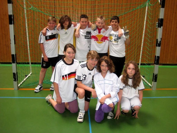 Mannschaft der Klasse 6b