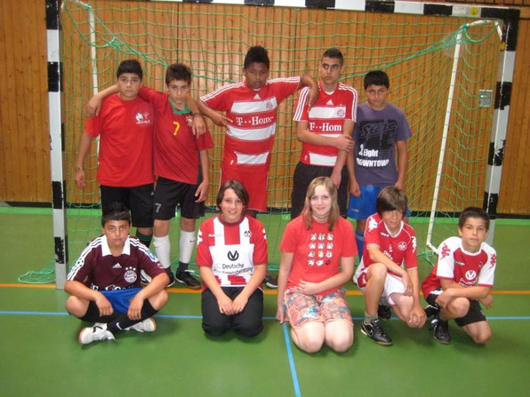 Mannschaft der Klasse 6c