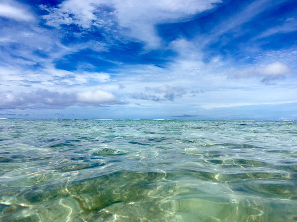 Snorkel in Rarotonga, snorkeling, Blue lagoon, crystal clear, pristine waters,