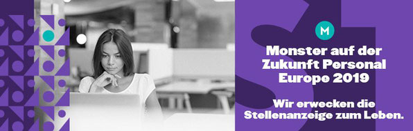 Zukunft Personal Europe 2018: Get Ready with Monster