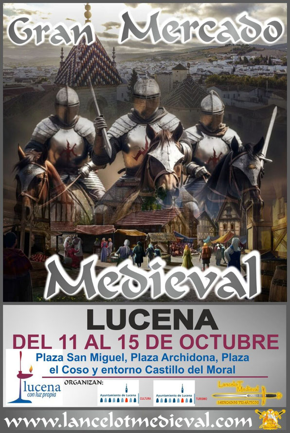 cuando es que dia horarios programa mercado medieval Lucena