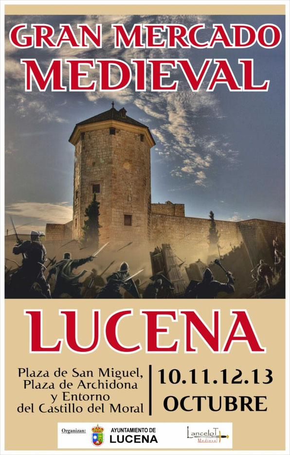 cuando es que dia horarios programa mercado medieval Lucena