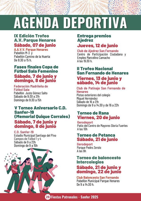 Fiestas de San Fernando de Henares Mercado Goyesco Programa