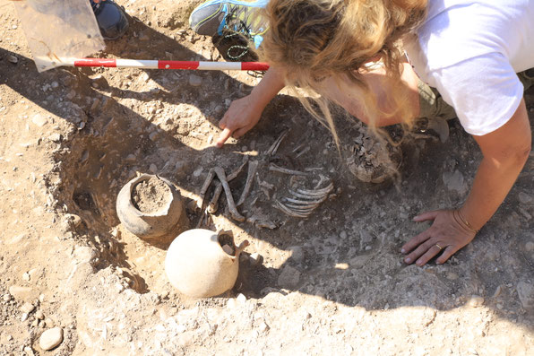 Archäologie Georgien Ausgrabung
