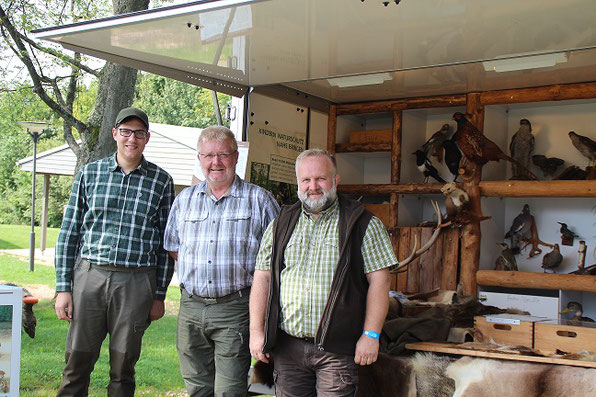 v.l Matthias Maurer, Toni Schäfer und Thomas Hamm