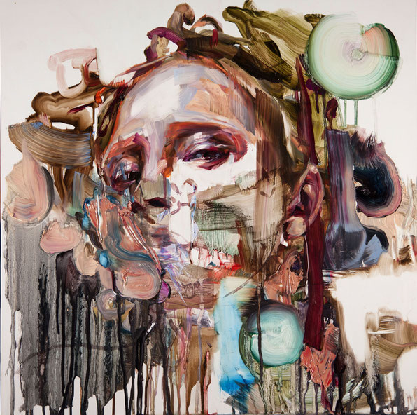 Jos, 55 x 55 cm, oil on MDF, 2016